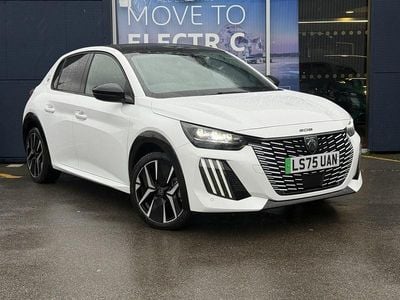Used Peugeot e-208 GTi 100 kW (136 HP) 2025 White Hatchback