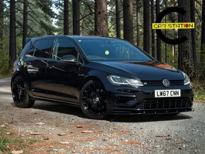 Used VW Golf VII R 2017 Black Hatchback