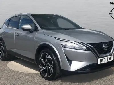 Used Nissan Qashqai Tekna+ 158 HP (116 kW) 2021 Silver SUV
