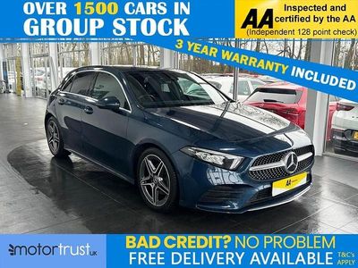 Used Mercedes A200 Executive 163 HP (119 kW) 2021 Blue Hatchback