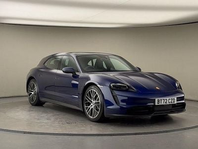 Used Porsche Taycan Performance Package 300 kW (408 HP) 2022 Blue Sedan