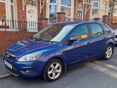 Used Ford Focus Zetec 2009 Blue Hatchback
