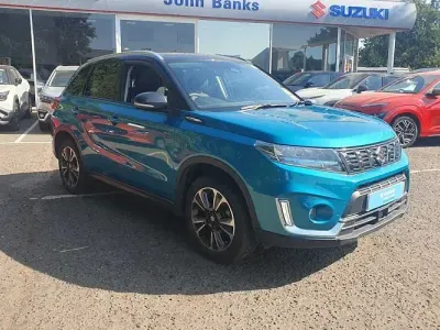 Used Suzuki Vitara SZ5 129 HP (94 kW) 2024 Atlantis turquoise and black SUV