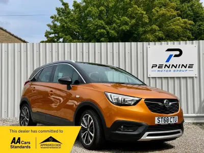 Used Vauxhall Crossland X Elite 81 HP (59 kW) 2018 Orange SUV