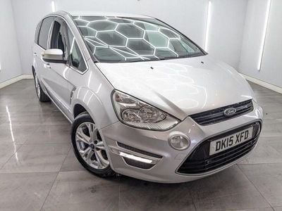 Used Ford S-MAX Titanium 163 HP (119 kW) 2015 Silver MPV
