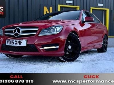 Red Used 2015 Mercedes C250 Sport Edition Coupe | £8,500 (Super price)