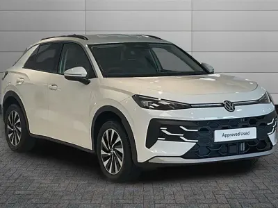 New VW T-Roc Cabriolet Life 150 HP (110 kW) 2026 Pure white SUV