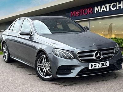 Used Mercedes E220 AMG line 194 HP (142 kW) 2017 Grey Sedan