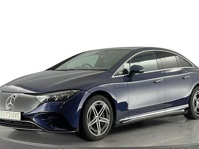 Used Mercedes EQE300 AMG line 180 kW (245 HP) 2023 Blue Sedan