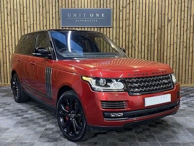 Used Land Rover Range Rover SVAutobiography Dynamic Black 551 HP (405 kW) 2017 Red SUV