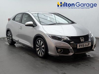 Silver Used 2015 Honda Civic SE Plus Hatchback | £11,450 (A bit pricey)