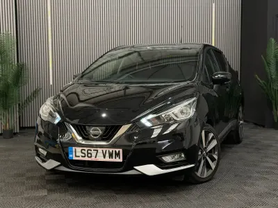 Used Nissan Micra S 90 HP (66 kW) 2017 Black Hatchback