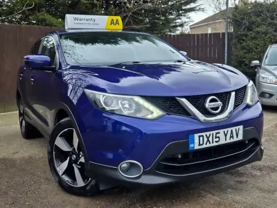 Used Nissan Qashqai N-TEC 110 HP (80 kW) 2015 Blue SUV