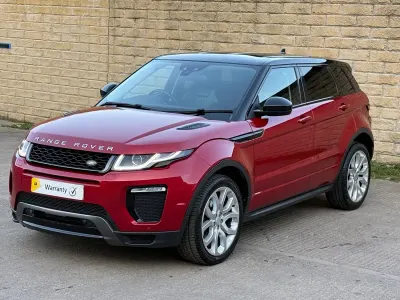 Used Land Rover Range Rover evoque HSE Dynamic 2016 Red Estate