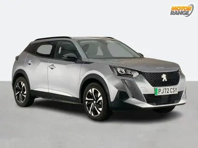 Usado Peugeot e-2008 Allure+ 100 kW (136 CV) 2022 Gris SUV
