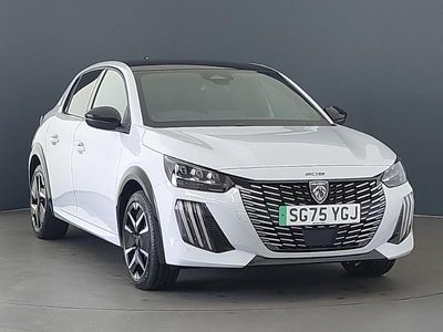 Special metallic okenite white New 2025 Peugeot e-208 GTi Hatchback | £18,998 (Fair price)