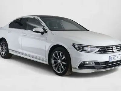 Used VW Passat R-line 190 HP (139 kW) 2017 White Sedan
