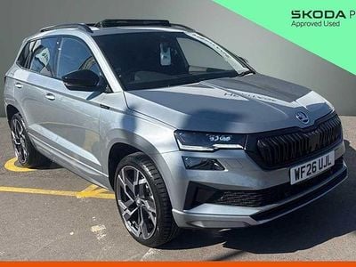 Ny Skoda Karoq SportLine 110 HK (80 kW) 2026 Silver SUV