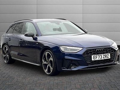 Navarra blue Used 2023 Audi A4 Black Edition Estate | £27,395 (Fair price)