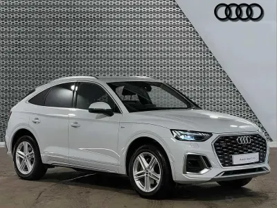 Used Audi Q5 Sportback S-Line 261 HP (191 kW) 2022 White SUV
