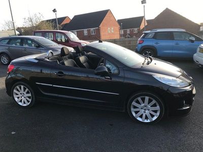 Black Used 2010 Peugeot 207 GTi Cabriolet | £995 (Fair price)