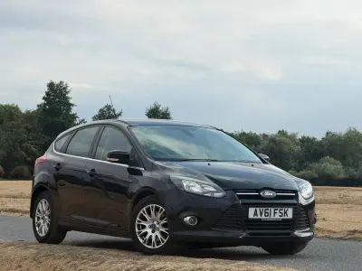 Used Ford Focus Titanium 2011 Black Hatchback