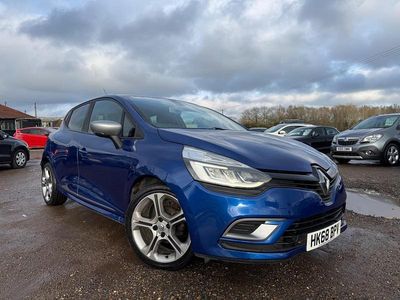 Used Renault Clio IV GT-Line 90 HP (66 kW) 2019 Blue Hatchback