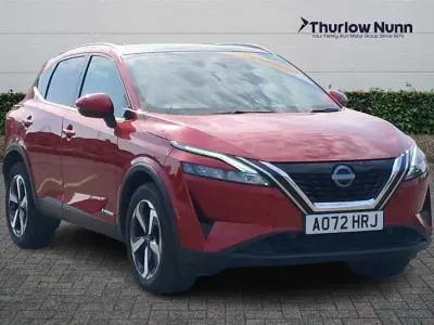 Used Nissan Qashqai N-Connecta 190 HP (139 kW) 2022 Red SUV
