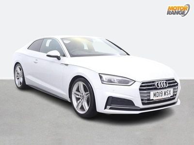 White Used 2019 Audi A5 S-Line Coupe | £15,895 (Good price)