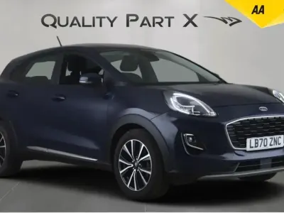 Second-hand Ford Puma Titanium 2021 Albastru SUV