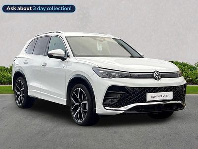 White Used 2025 VW Tiguan R-line SUV | £35,138 (Expensive)
