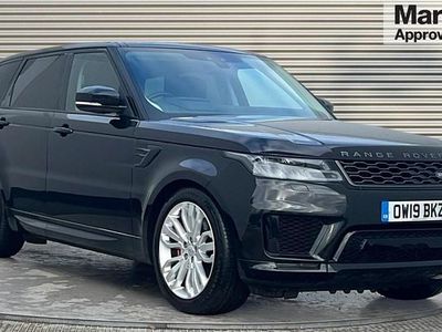 Santorini black Used 2019 Land Rover Range Rover Sport HSE Dynamic SUV | £24,769 (Expensive)