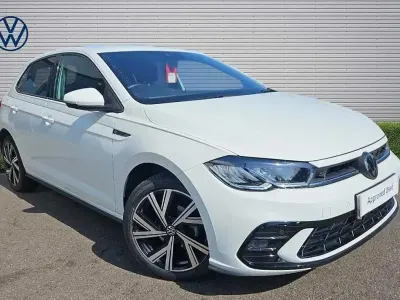 Used VW Polo R-line 95 HP (69 kW) 2024 White Hatchback