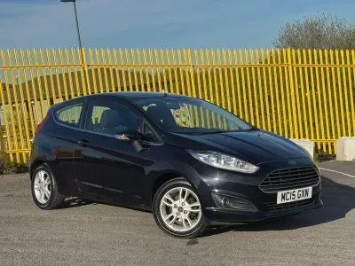 Used Ford Fiesta Zetec 2015 Black Hatchback
