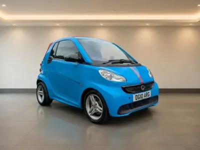 Used Smart ForTwo Cabrio Passion 71 HP (52 kW) 2013 Black Cabriolet