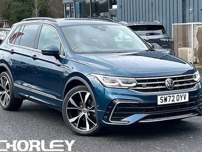 Used VW Tiguan R-line 150 HP (110 kW) 2023 Blue SUV
