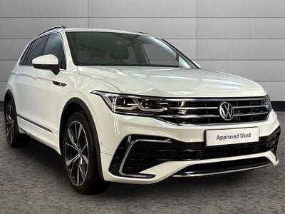 Used VW Tiguan R-line 150 HP (110 kW) 2022 White SUV