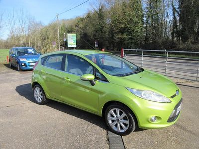 Used Ford Fiesta Zetec 2008 Green Hatchback