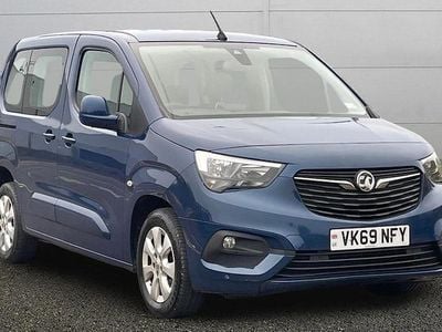 Used Vauxhall Combo S 110 HP (80 kW) 2019 Blue MPV