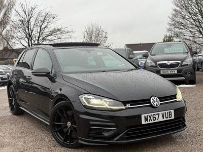 Black Used 2017 VW Golf VII R Hatchback | £19,495 (Fair price)