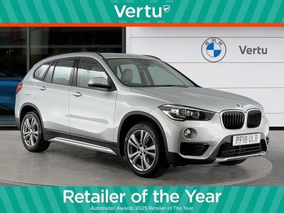 Used BMW X1 Sport Line 140 HP (102 kW) 2018 Silver SUV