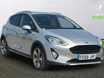 Used Ford Fiesta Active 101 HP (74 kW) 2019 Silver Hatchback