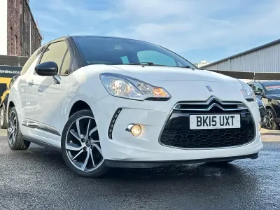 Used Citroën DS3 90 HP (66 kW) 2015 White Hatchback