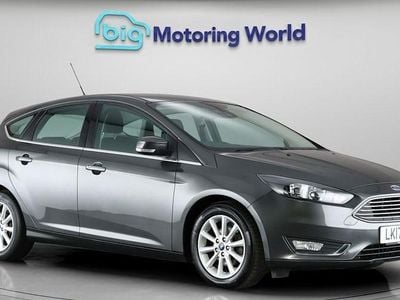 Grey Used 2017 Ford Focus Titanium Hatchback | £9,194 (Fair price)
