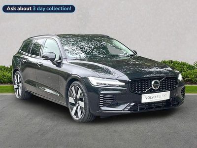Black Used 2025 Volvo V60 Ultra Estate | £39,074 (Expensive)