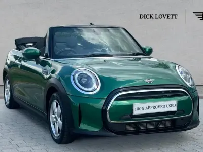 Used Mini Cooper Cabriolet Classic 134 HP (98 kW) 2021 Green Cabriolet