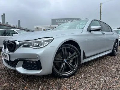 Used BMW 740 M Sport 2018 Silver Sedan