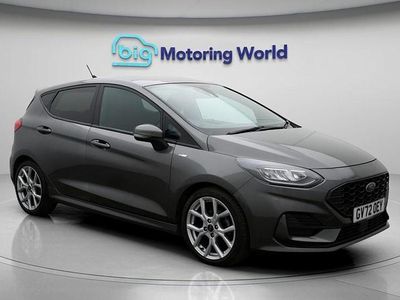 Used Ford Fiesta ST-Line 125 HP (91 kW) 2021 Grey Hatchback