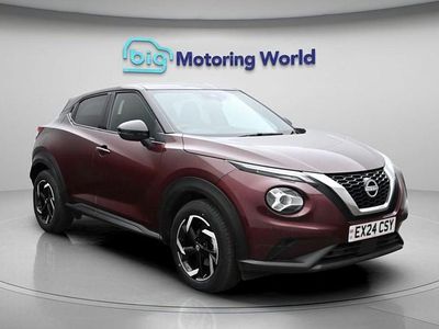 Used Nissan Juke N-Connecta 114 HP (83 kW) 2023 Red SUV