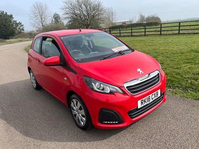 Used Peugeot 108 Active 2018 Red Hatchback
